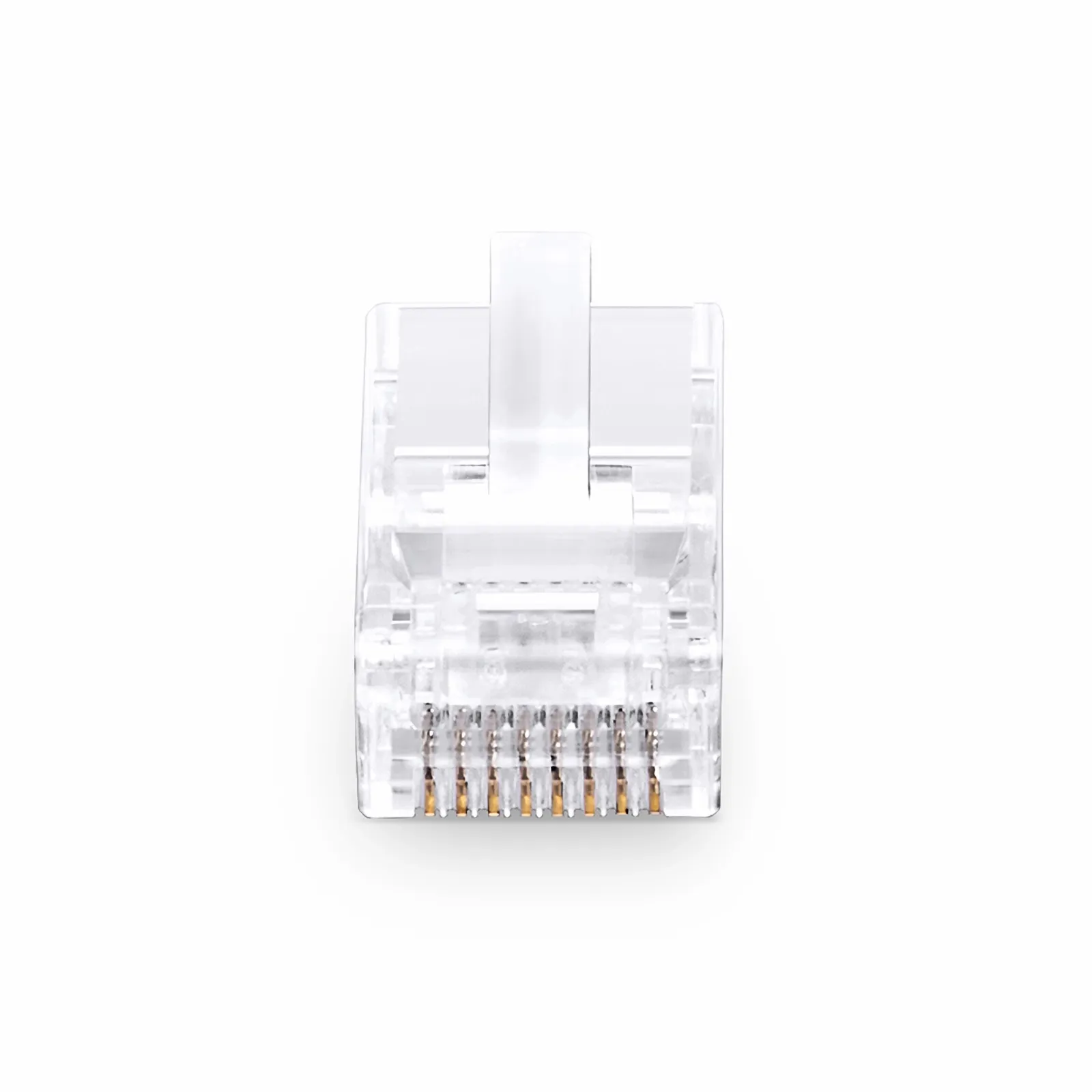 Cat6 RJ45  Modular Plugs, Unshielded Network Connectors for 23/24AWG Twisted Pair Solid or Stranded Cable