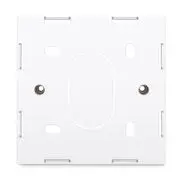 Single Gang Back Box, White, 86*86*45