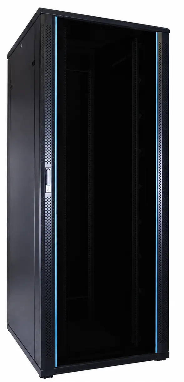 27U Interline Cabinet 600 x 600mm with 1 PDU 8 Outlet Brackets and 4 Fan ,1 shelf