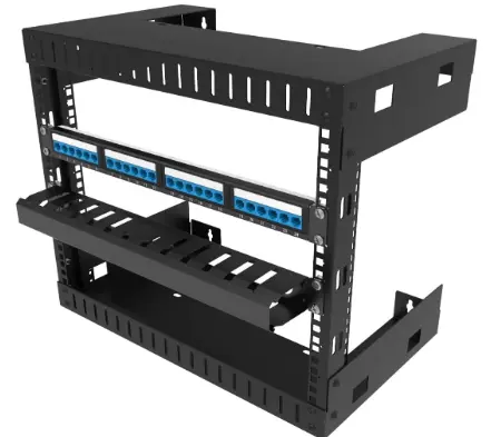 1U Horizontal Cable Manager with Finger Duct