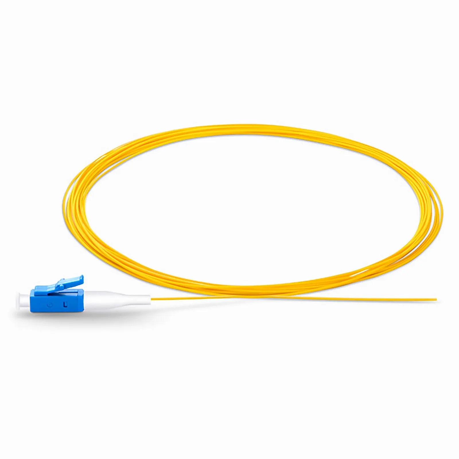 Professional 0.9 mm 1 Fibre Pigtail, Yellow, Single-mode(OS2),  LC UPC , 2 m