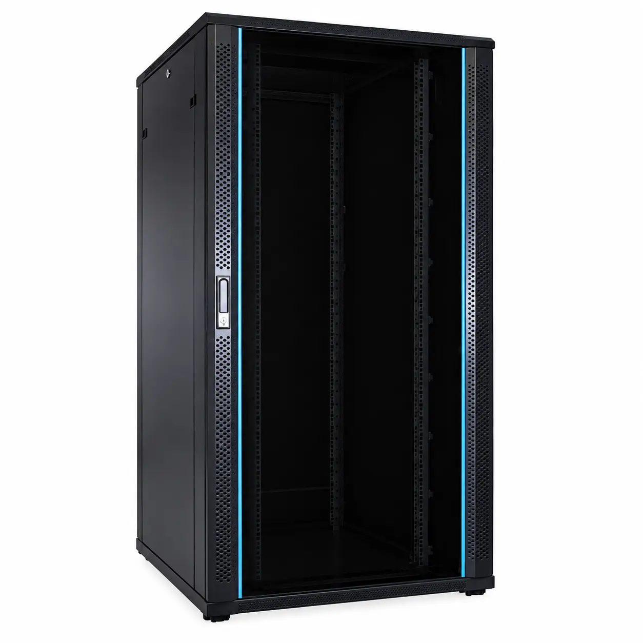 22U Interline Cabinet 600 x 600mm with 1 PDU 8 Outlet Brackets and 2 Fan ,1 shelf
