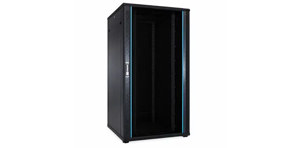 27U Interline Cabinet 600 * 1000mm with 1 PDU 8 Outlet Brackets and 4 Fan ,1 shelf