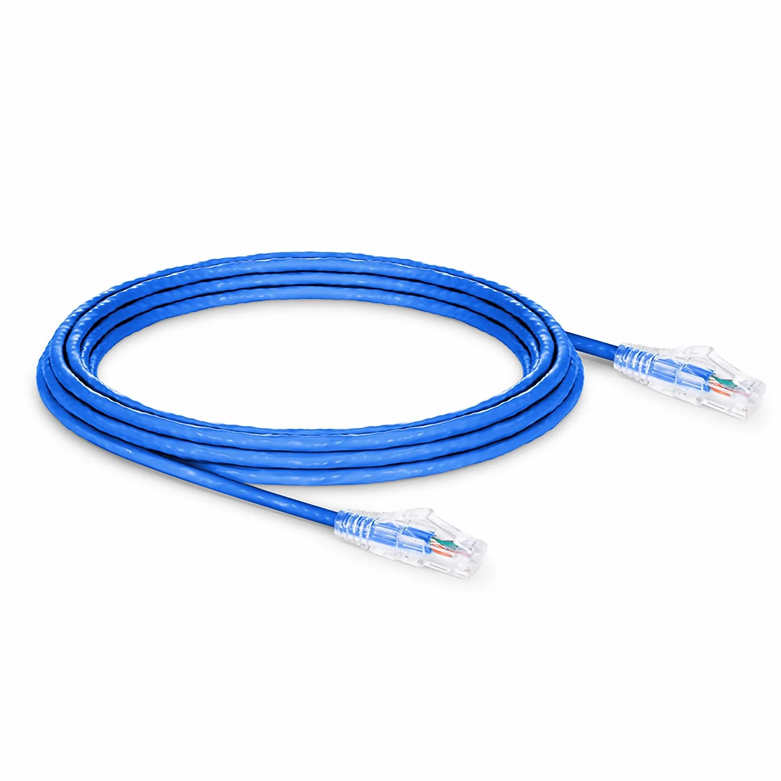 (5m) Cat6 24AWG Unshielded (U/UTP) LSZH Ethernet Patch Cord, Blue