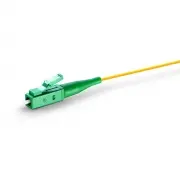 Professional 0.9 mm 1 Fibre Pigtail, Yellow, Single-mode(OS2), LC APC , 2 m