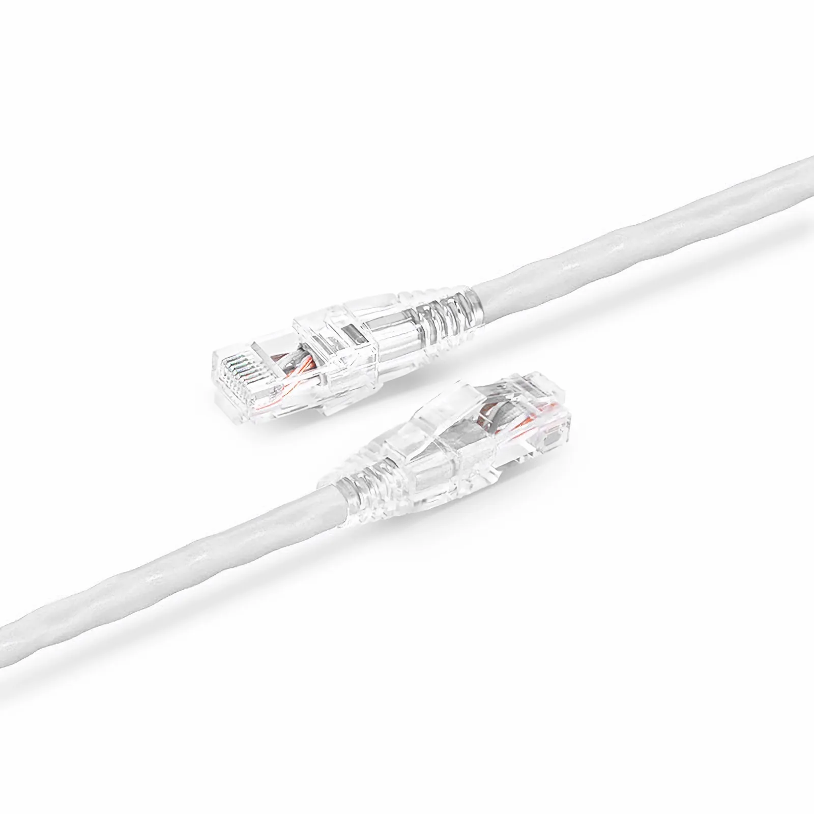 (0.3m) Cat6 24AWG Unshielded (U/UTP) LSZH Ethernet Patch Cord, White