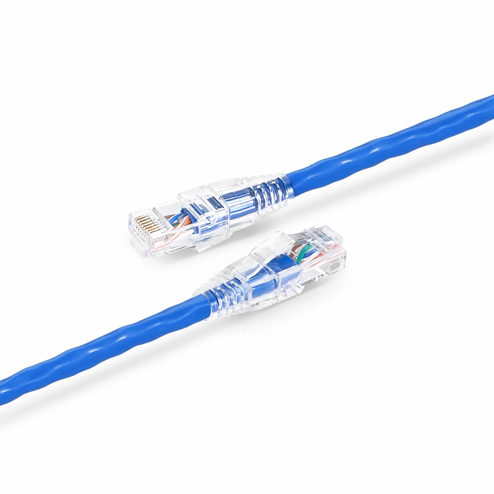 (0.3m) Cat6 24AWG Unshielded (U/UTP) LSZH Ethernet Patch Cord, Blue