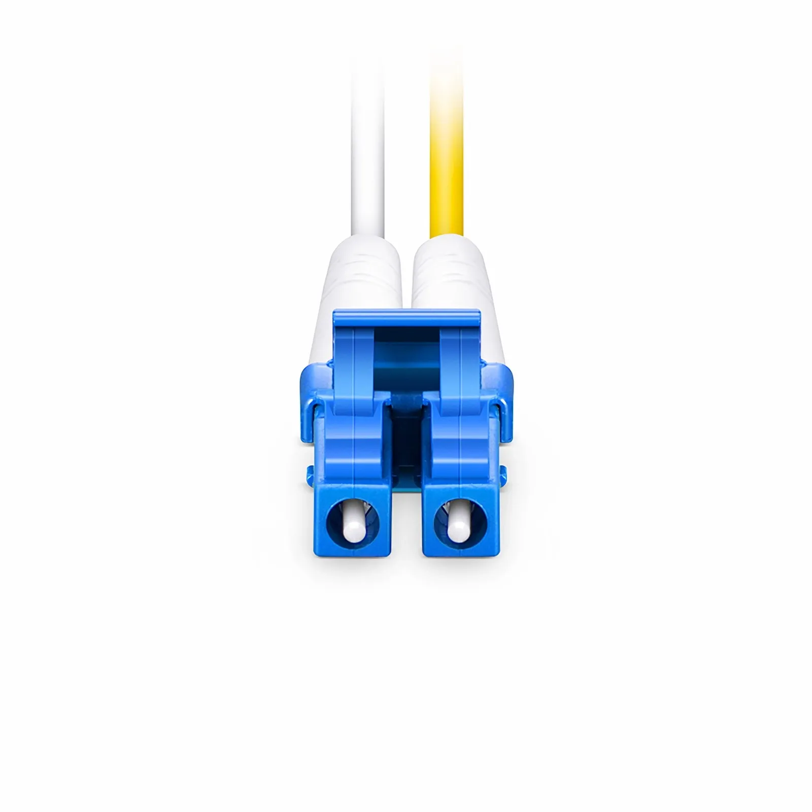 3m Fiber Patch Cord, 2 Fibers, LC UPC Duplex to LC UPC Duplex, Single Mode (OS2), 2.0mm,Yellow