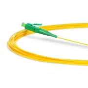 Professional 0.9 mm 1 Fibre Pigtail, Yellow, Single-mode(OS2), LC APC , 2 m