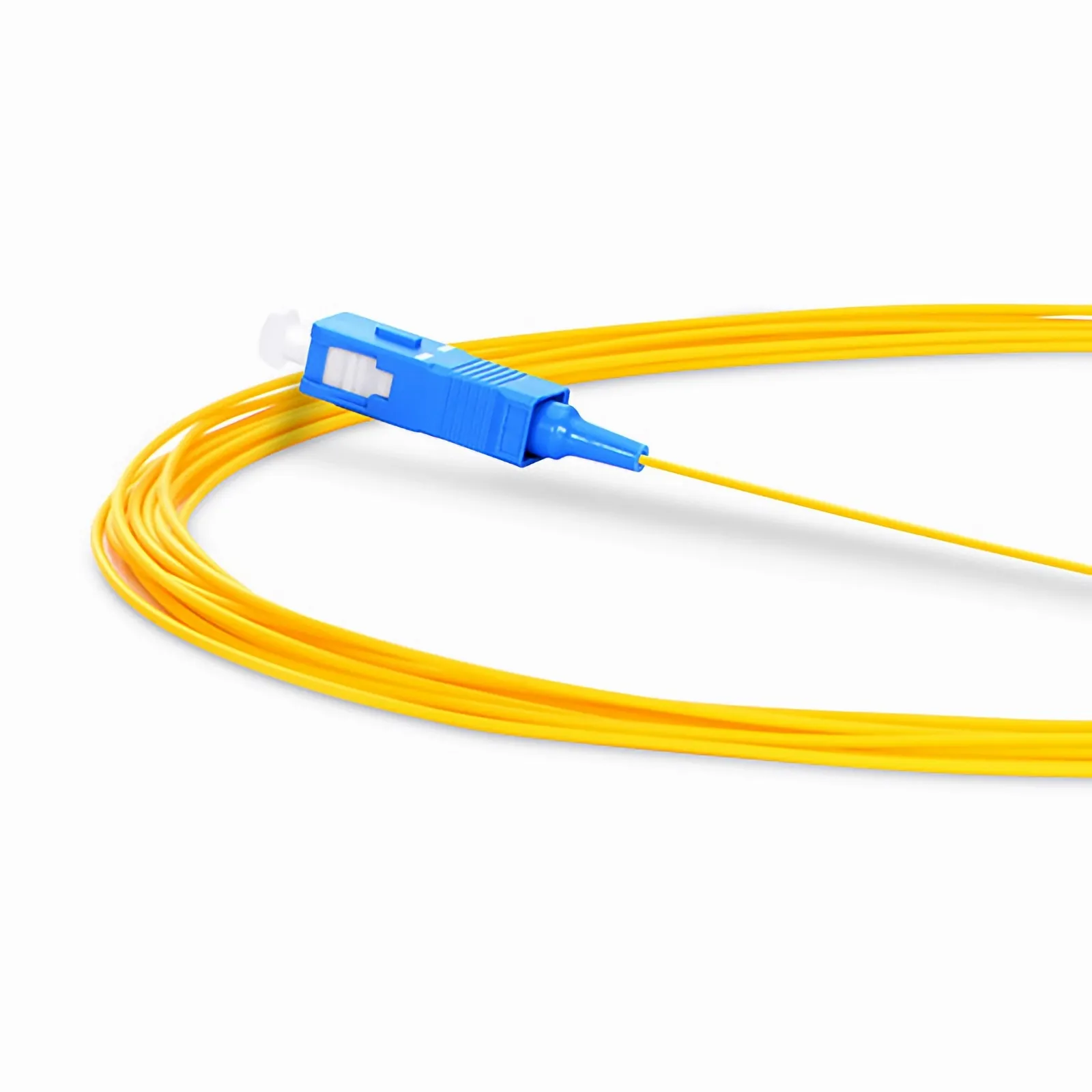 Professional 0.9 mm 1 Fibre Pigtail , Yellow, Single-mode(OS2), SC UPC , 2 m
