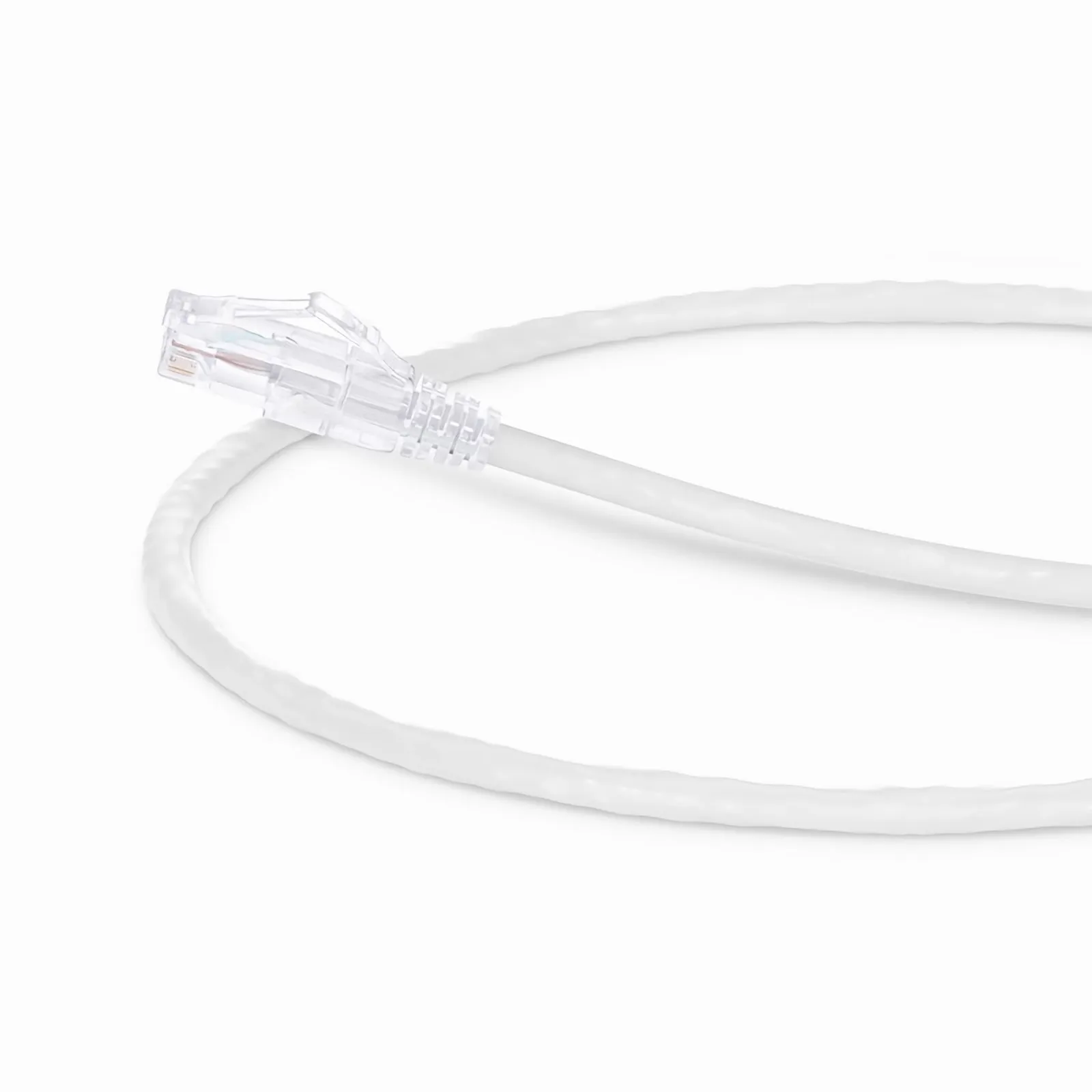 (0.5m) Cat6 24AWG Unshielded (U/UTP) LSZH Ethernet Patch Cord, White