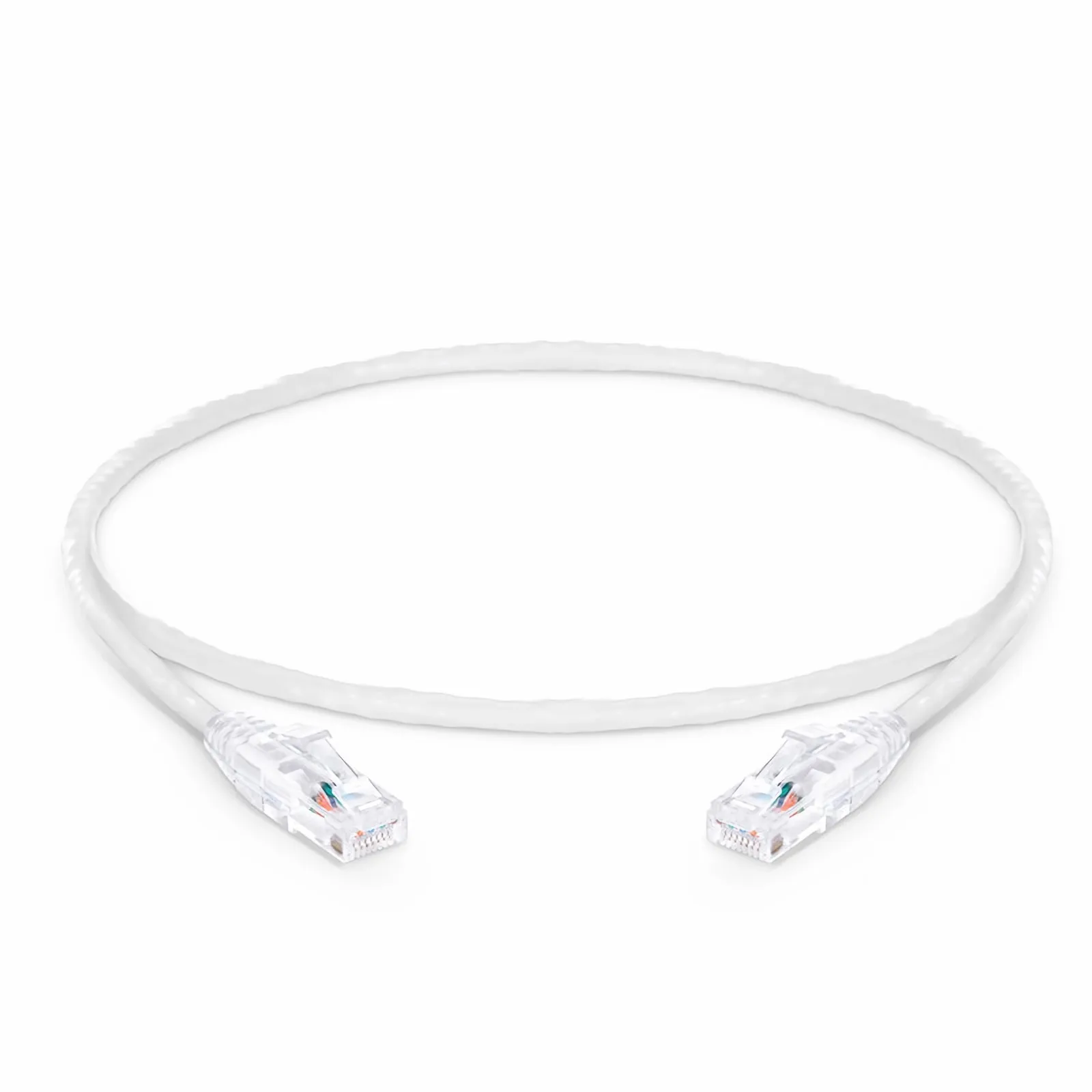 (0.5m) Cat6 24AWG Unshielded (U/UTP) LSZH Ethernet Patch Cord, White