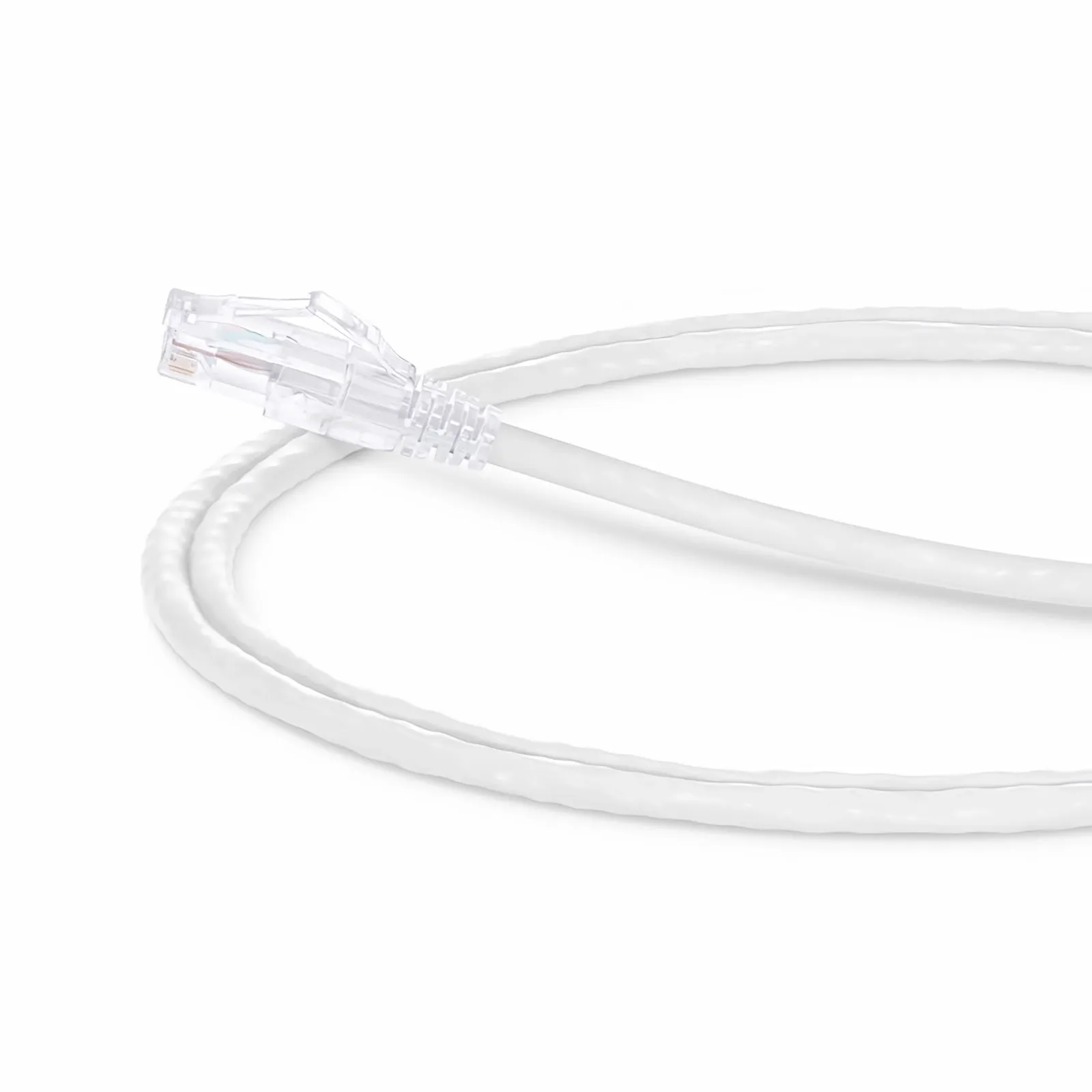 (1m) Cat6 24AWG Unshielded (U/UTP) LSZH Ethernet Patch Cord, White