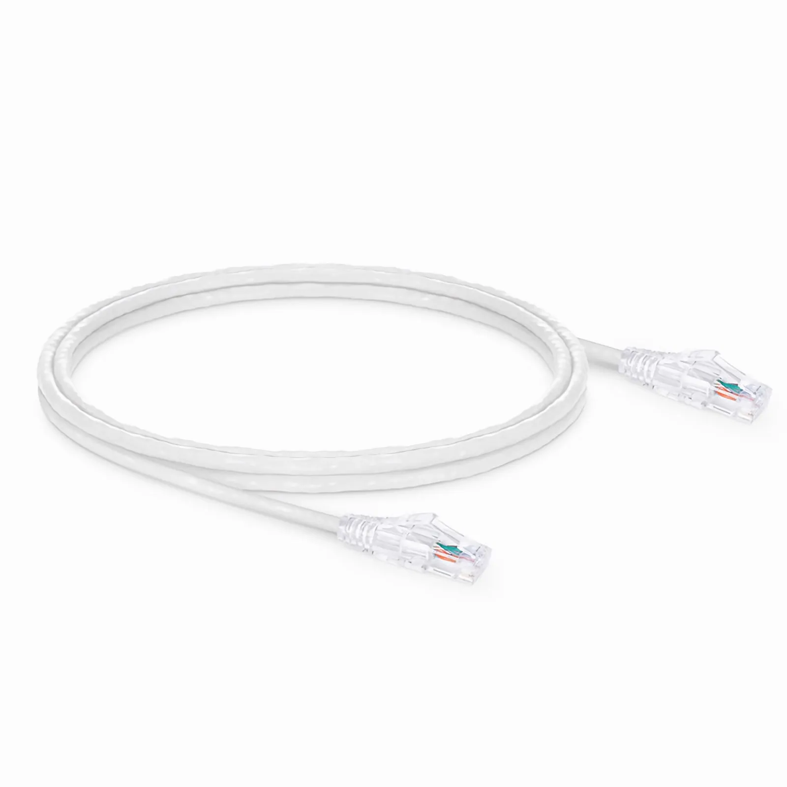(2m) Cat6 24AWG Unshielded (U/UTP) LSZH Ethernet Patch Cord, White