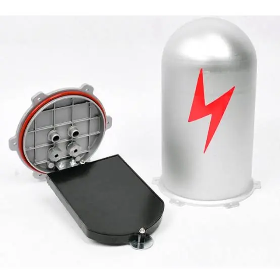 48 Fibers OPGW Optical Cable Metal Joint Box